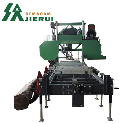 Jierui Precision Log Saw Портативная деревянная ленточная пила для резки бревен в лесу