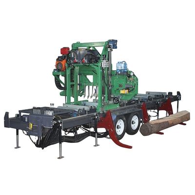 Jierui CE Approved Portable Sawmill Machine для резки древесины и массы 4500 кг