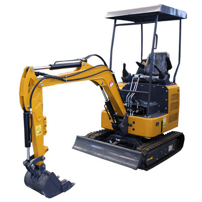 Глубина копания 2200 мм Мини-трактор 2 тонны Crawler Digger Микро-экскаватор