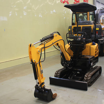 Глубина копания 2200 мм Мини-трактор 2 тонны Crawler Digger Микро-экскаватор