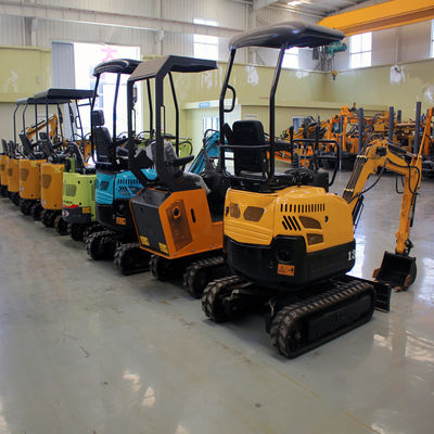 Глубина копания 2200 мм Мини-трактор 2 тонны Crawler Digger Микро-экскаватор