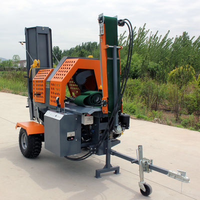 20-тонный дровообрабатывающий лог-сплитер для получения сырья от Jerry Forestry Machinery