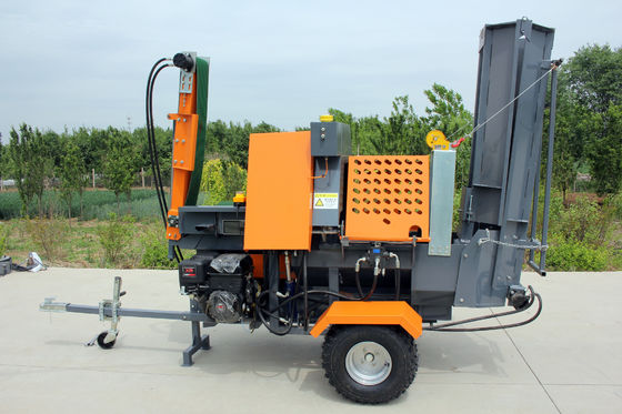 Сертификат CE Разделитель бензинового бревна для лесомашины Jerry Fire Wood Processor