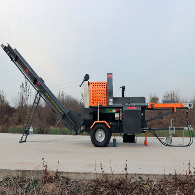 Сертификат CE Разделитель бензинового бревна для лесомашины Jerry Fire Wood Processor