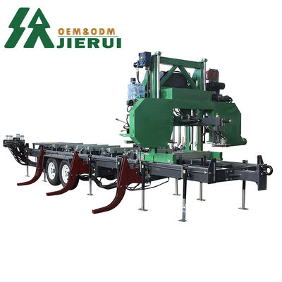 2024 JIERUI CNC Автоматическая Логовая портативная деревянная лесопилка