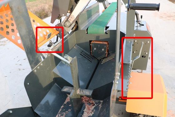 CE Автоматический пилорезательный лог-разделитель для портативного расщепленного деревянного дровяного процессора